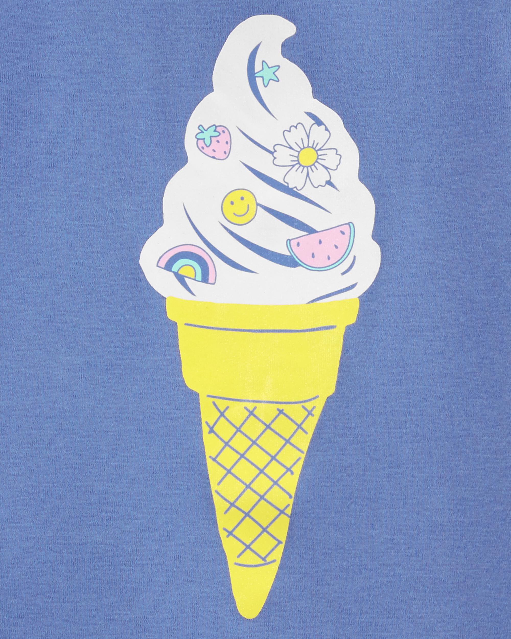 Kid 4 Piece Ice Cream 100 Snug Fit Cotton Pajamas Carter s Carter s