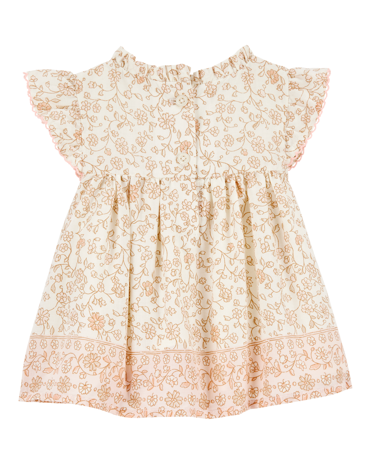 Baby 2-Piece Floral Top & Short Set - Cream - OshKosh | Carter's