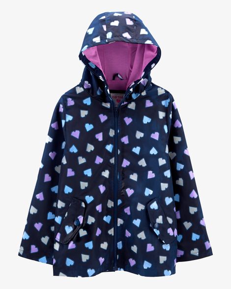 Hatley Pull-On Dress - Amethyst Heart