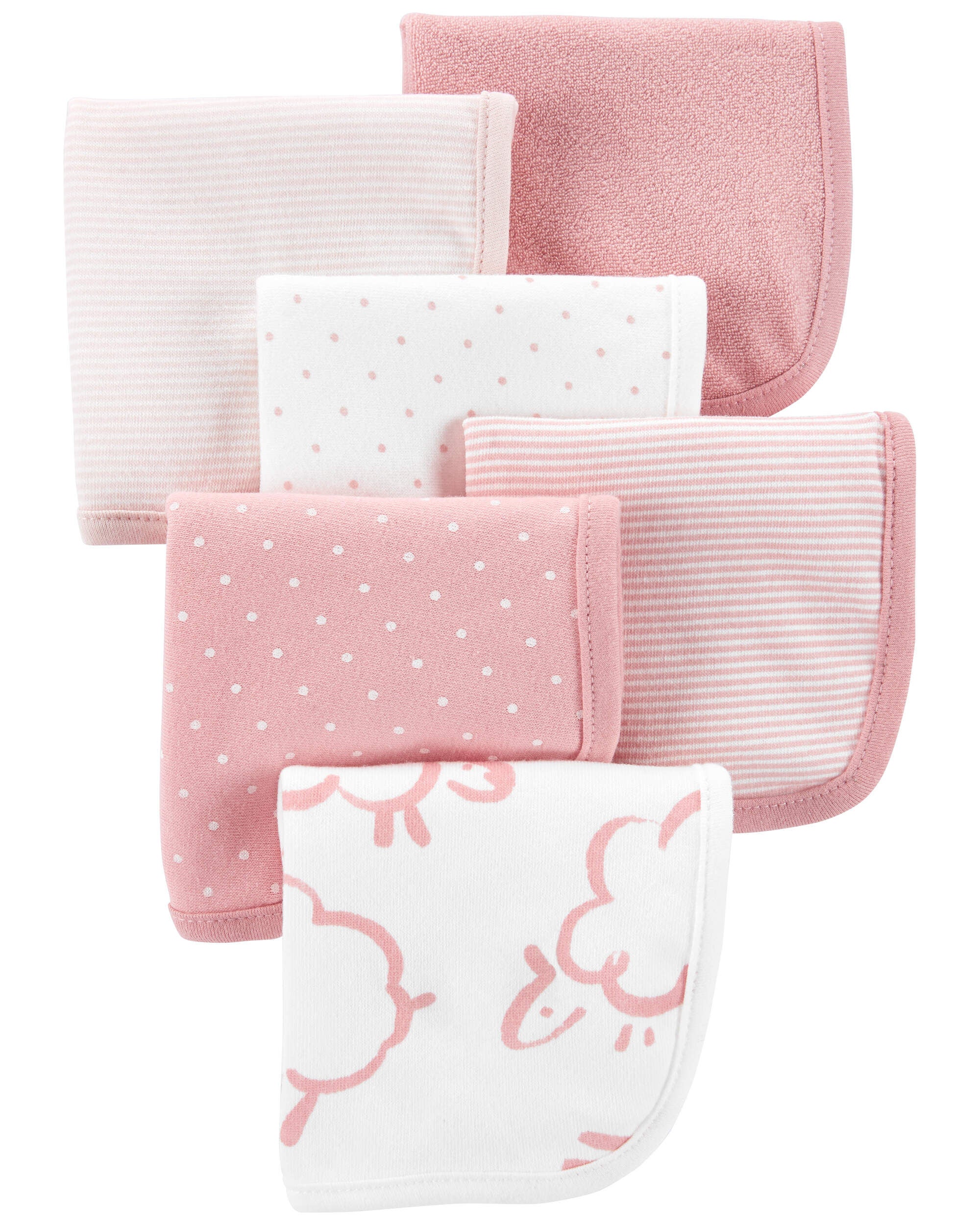 Baby 6 Pack Wash Cloths Carter s Carter s
