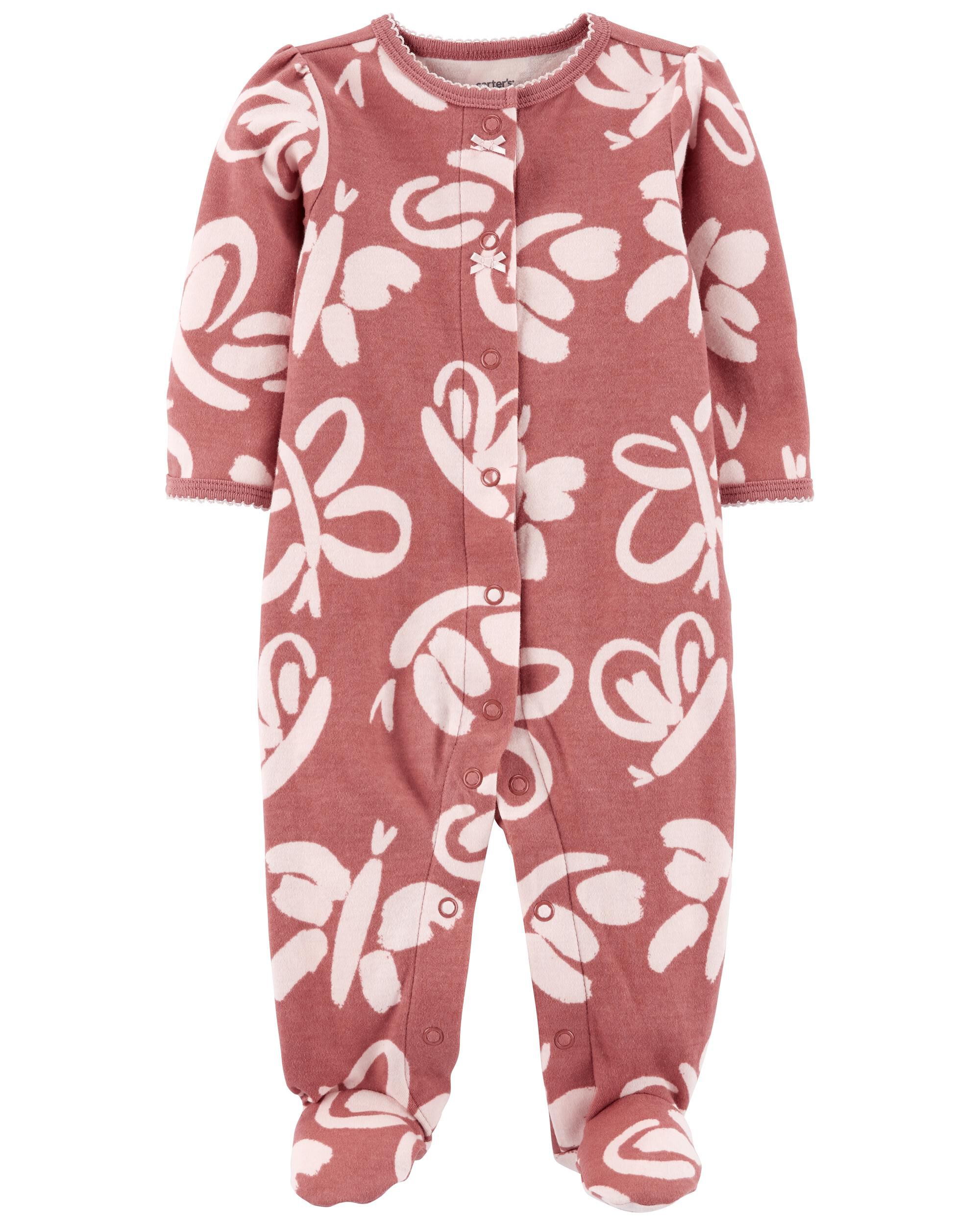 Baby Butterfly Snap Up Cotton Sleep Play Pajamas Carter s Carter s
