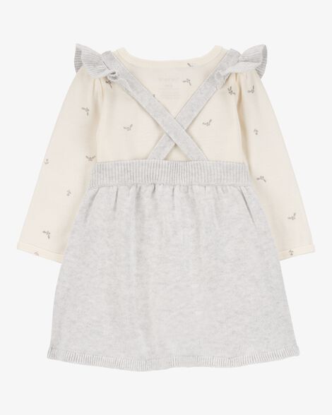 Product image 2 of Baby 2-Piece Long-Sleeve Bodysuit & Sweater Knit Jumper Set