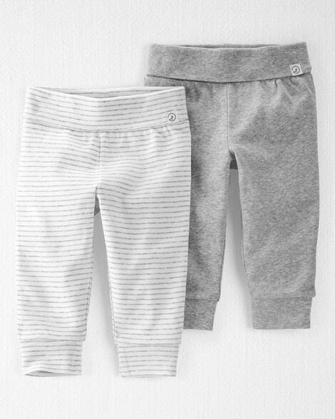 Baby 2-Pack Organic Cotton Joggers