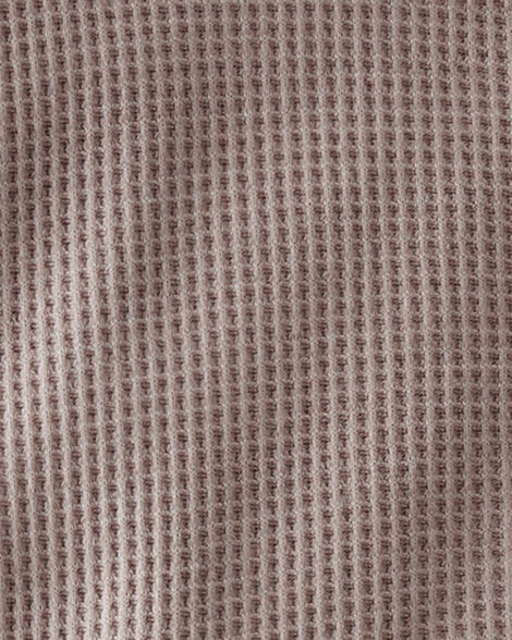  Product image 2 of Baby Organic Cotton Waffle Knit Button-Down Jumpsuit