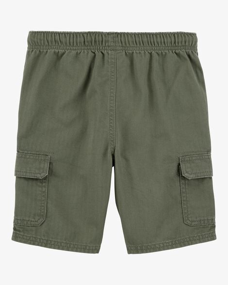 Product image 2 of Kid Cargo Utility Shorts - Olive