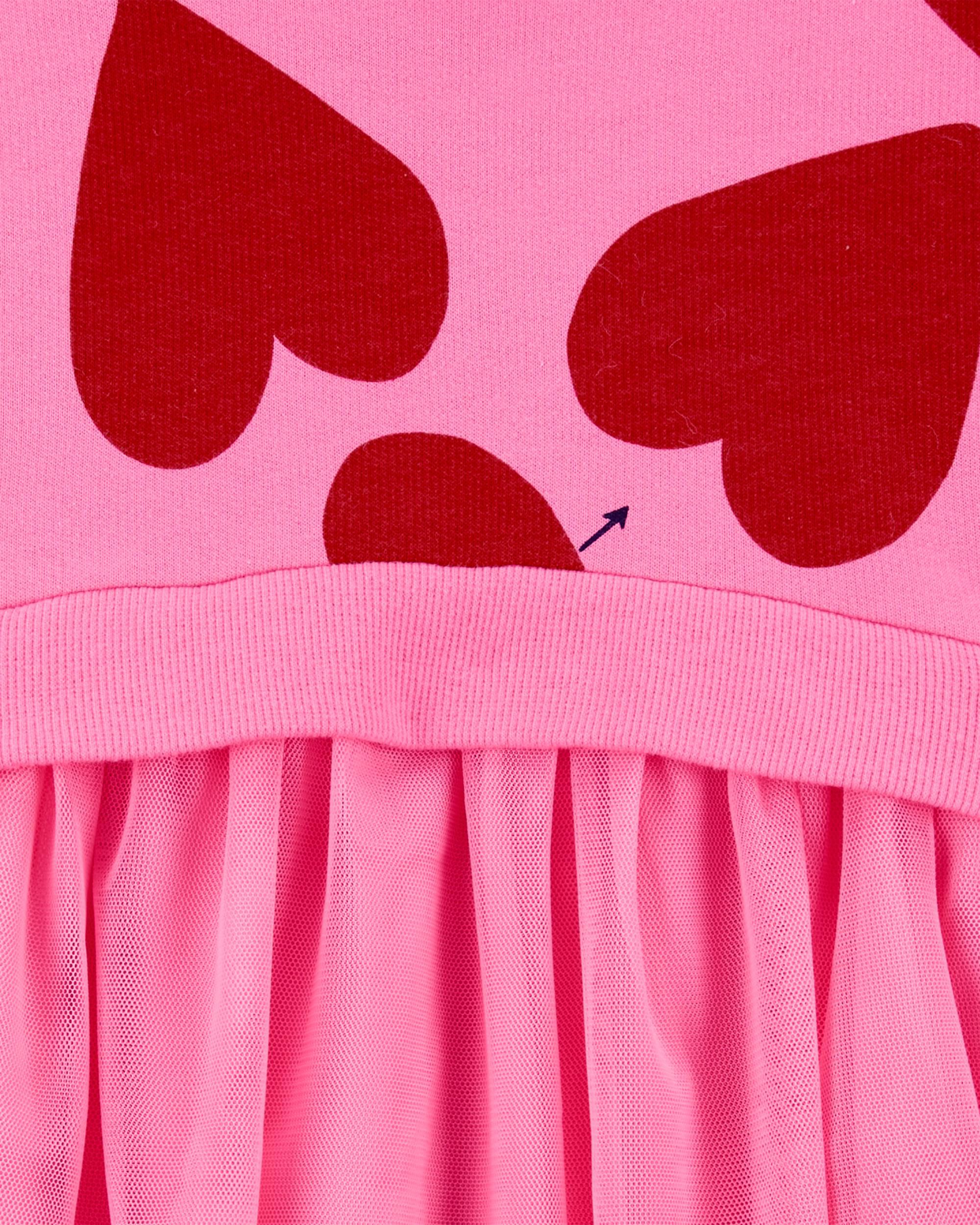 Baby Heart Long-Sleeve Dress - Carter's | Carter's