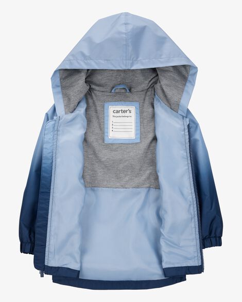  Product image 2 of Baby Dip Dye Rain Jacket - Blue