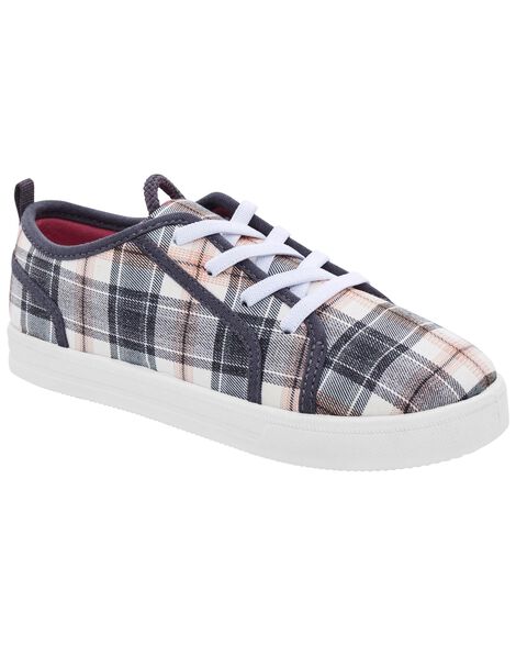  Product image 1 of Kid Plaid Canvas Sneakers