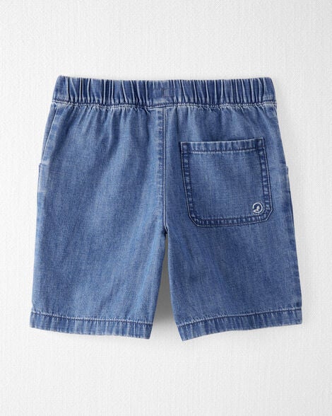  Product image 2 of Kid Organic Cotton Chambray Shorts