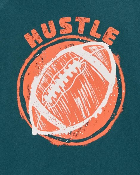  Product image 2 of Kid Hustle Football Graphic Tee