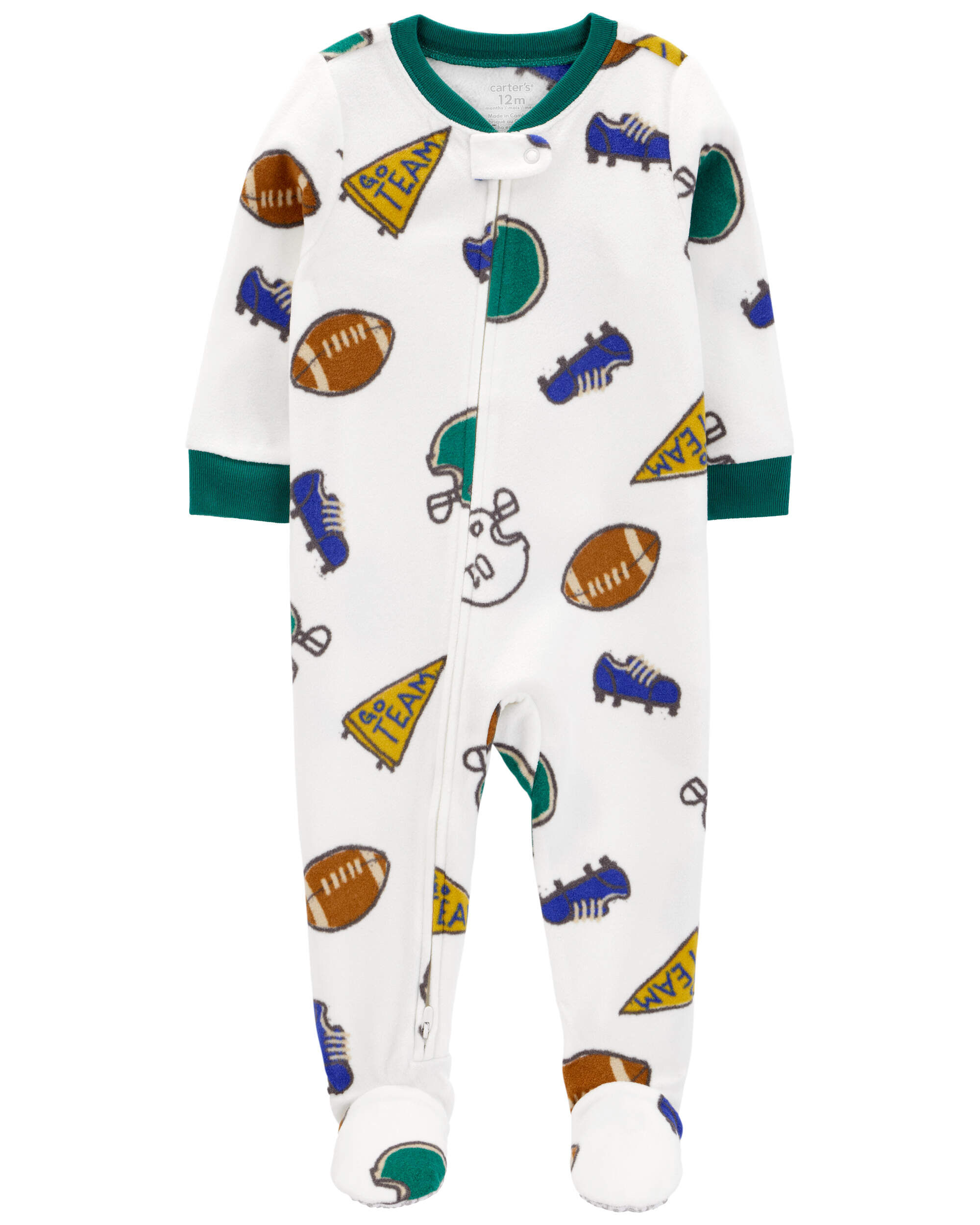 Carters fleece pajamas discount