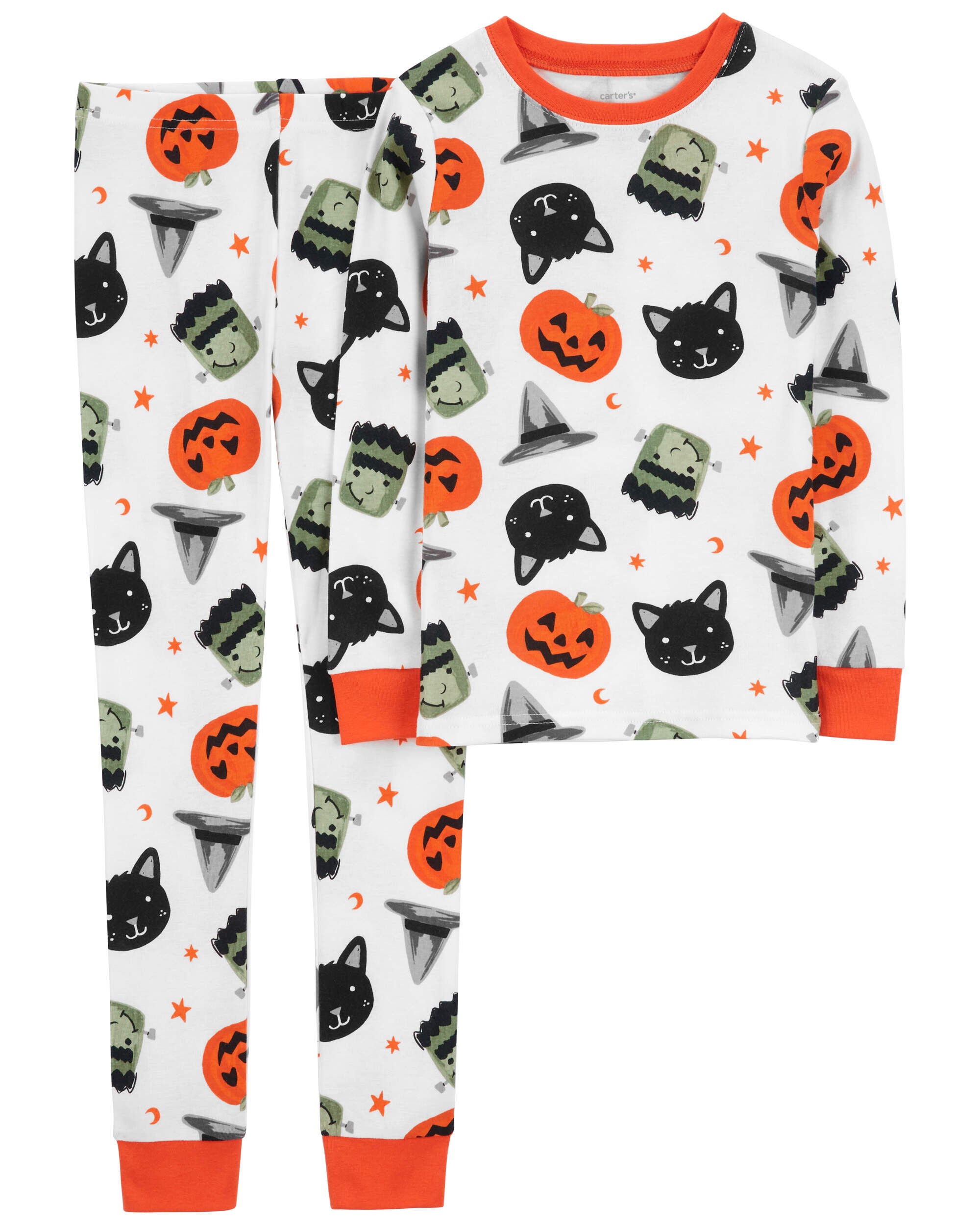 Kid 2 Piece Halloween 100 Snug Fit Cotton Pajamas Carter s Carter s