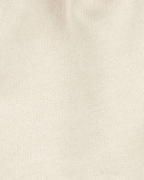  Product image 3 of Baby Pull-On French Terry Shorts - Ivory