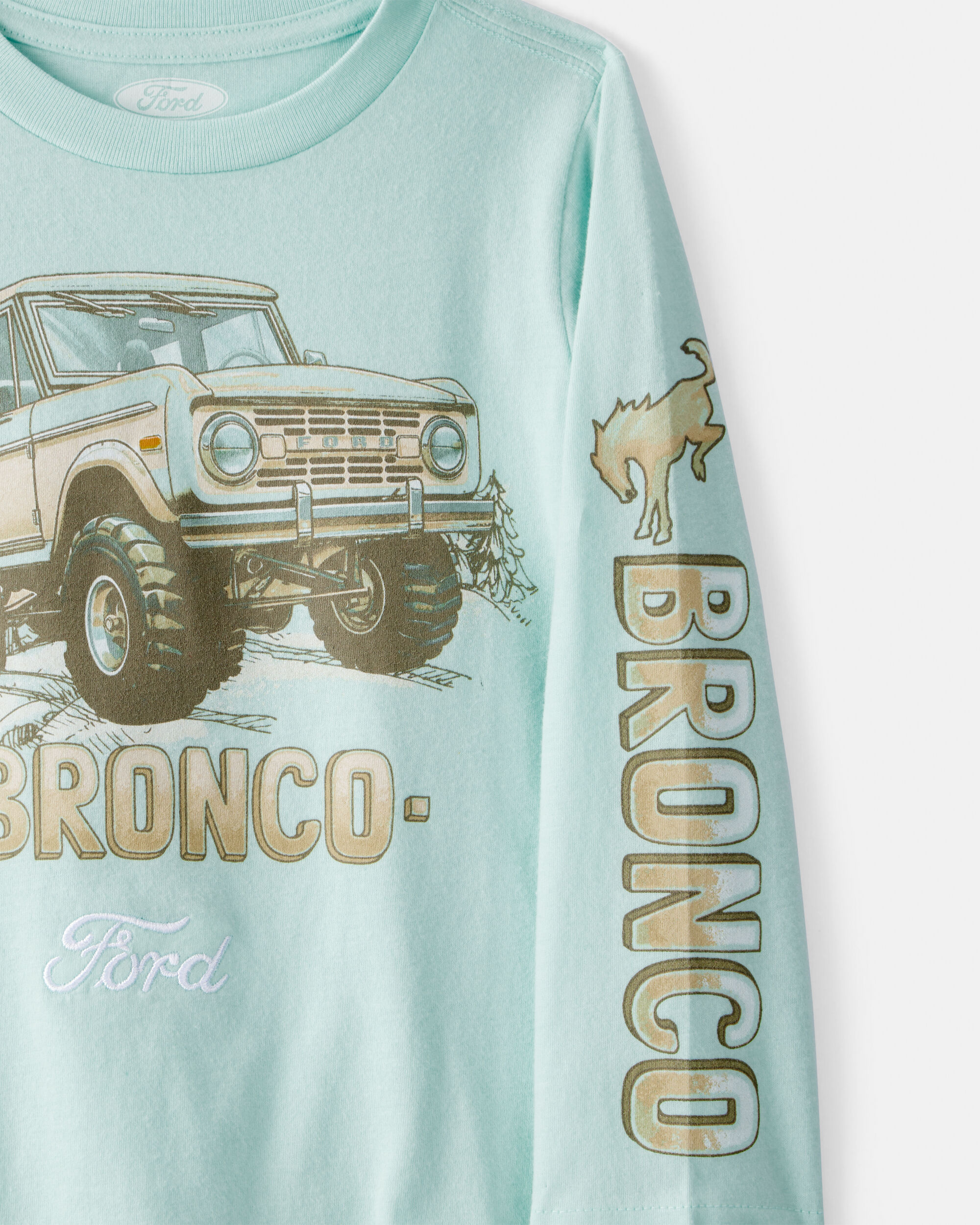 Toddler Boy Ford Bronco Long-Sleeve Graphic Tee - Blue