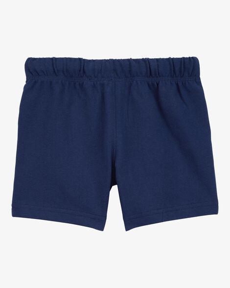  Product image 2 of Toddler Pull-On French Terry Shorts - Navy