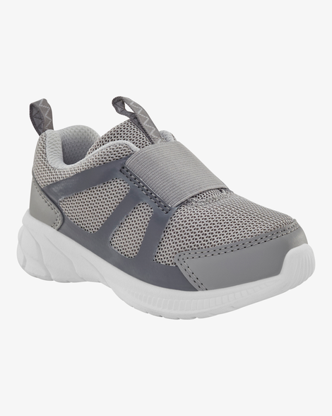 toddler athletic sneakers - grey