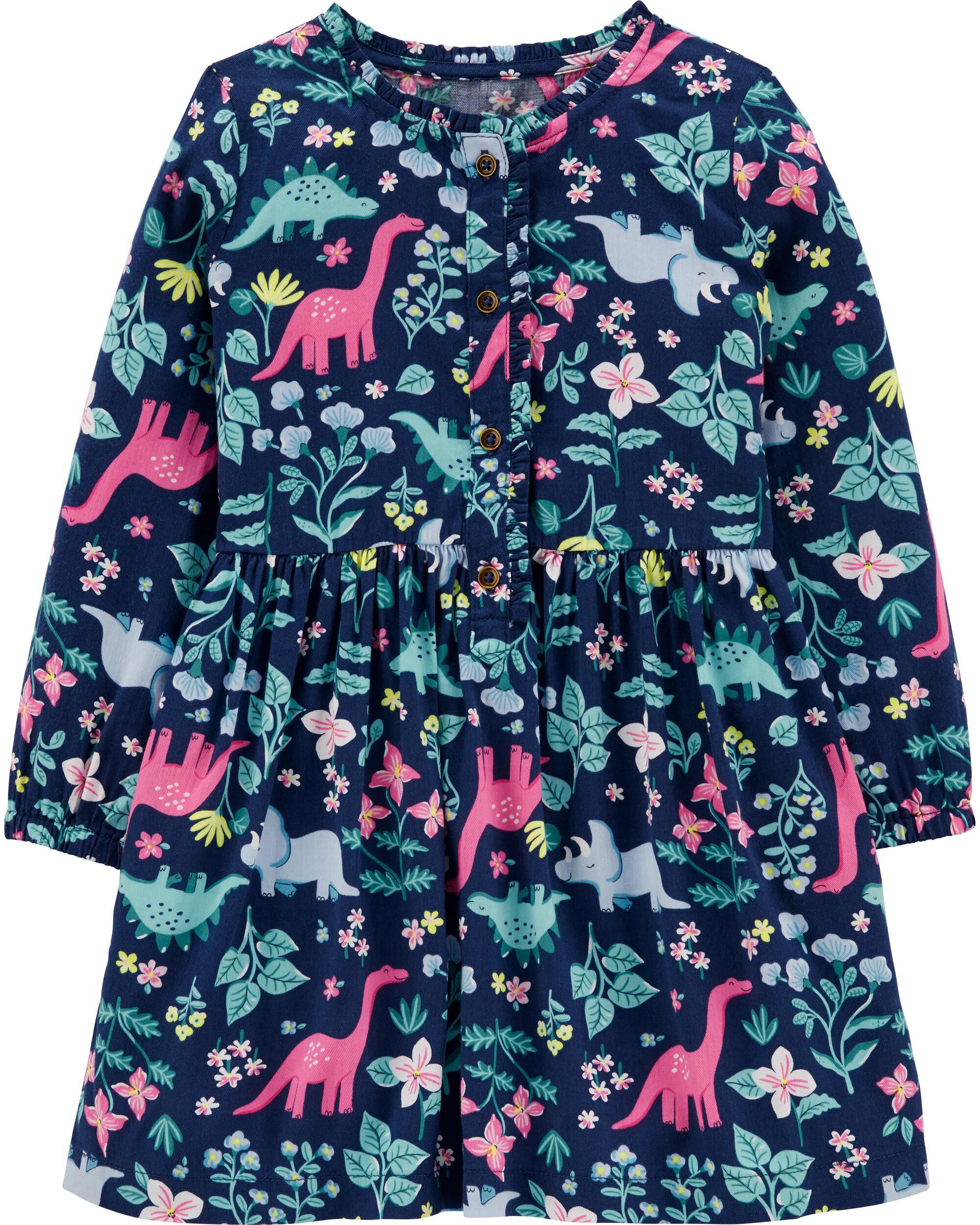 carters dinosaur dress