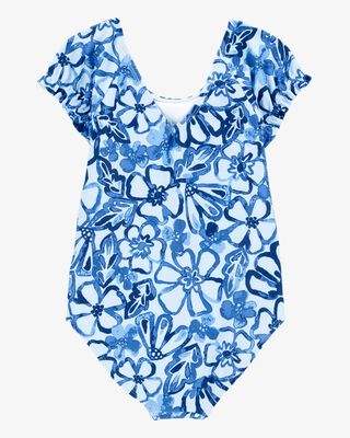 Product image 2 of Toddler 1-Piece Floral Swimsuit - Blue
