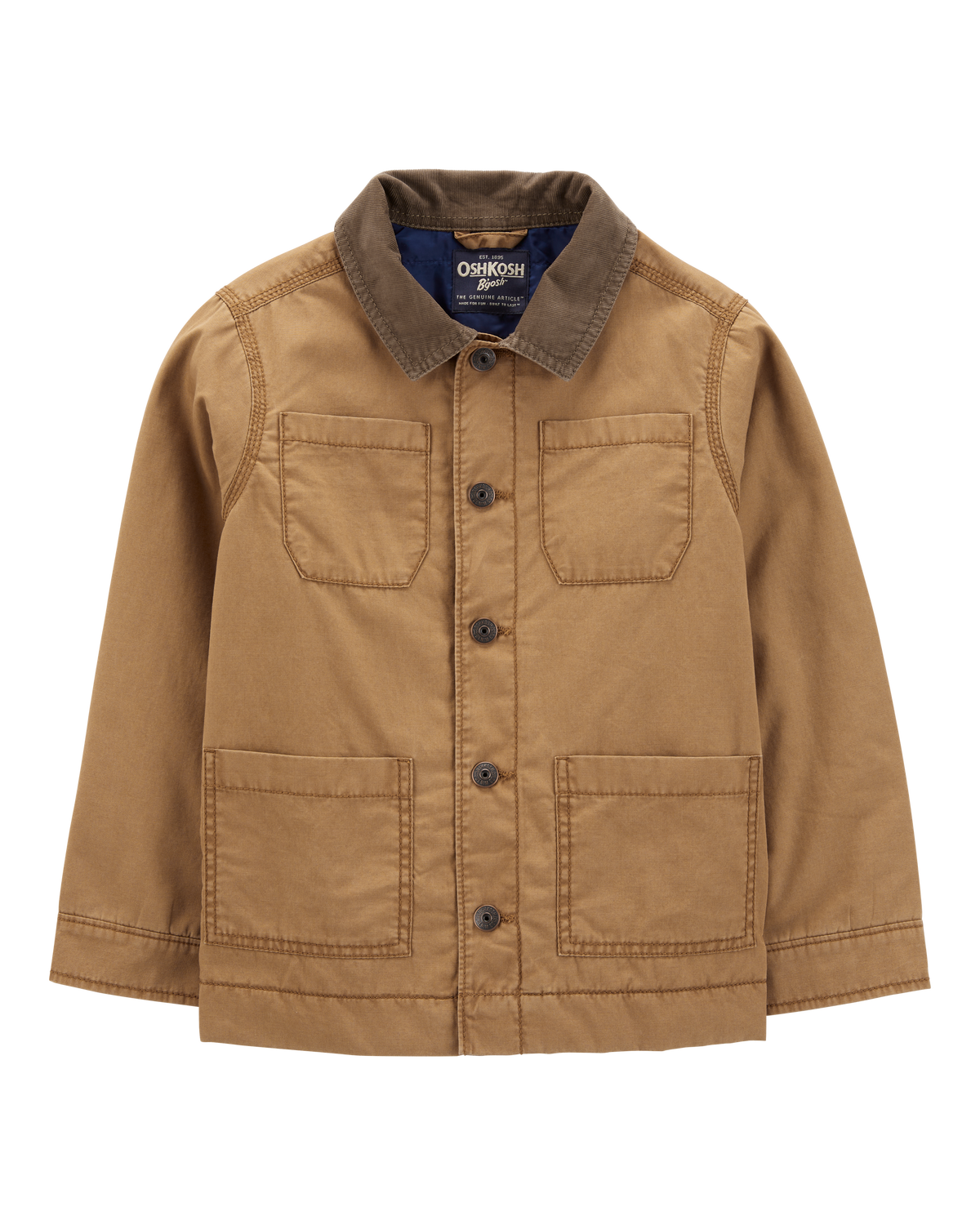 Kid Button-Front Barn Jacket - OshKosh | Carter's Kid Button-Front Barn Jacket - OshKosh | Carter's