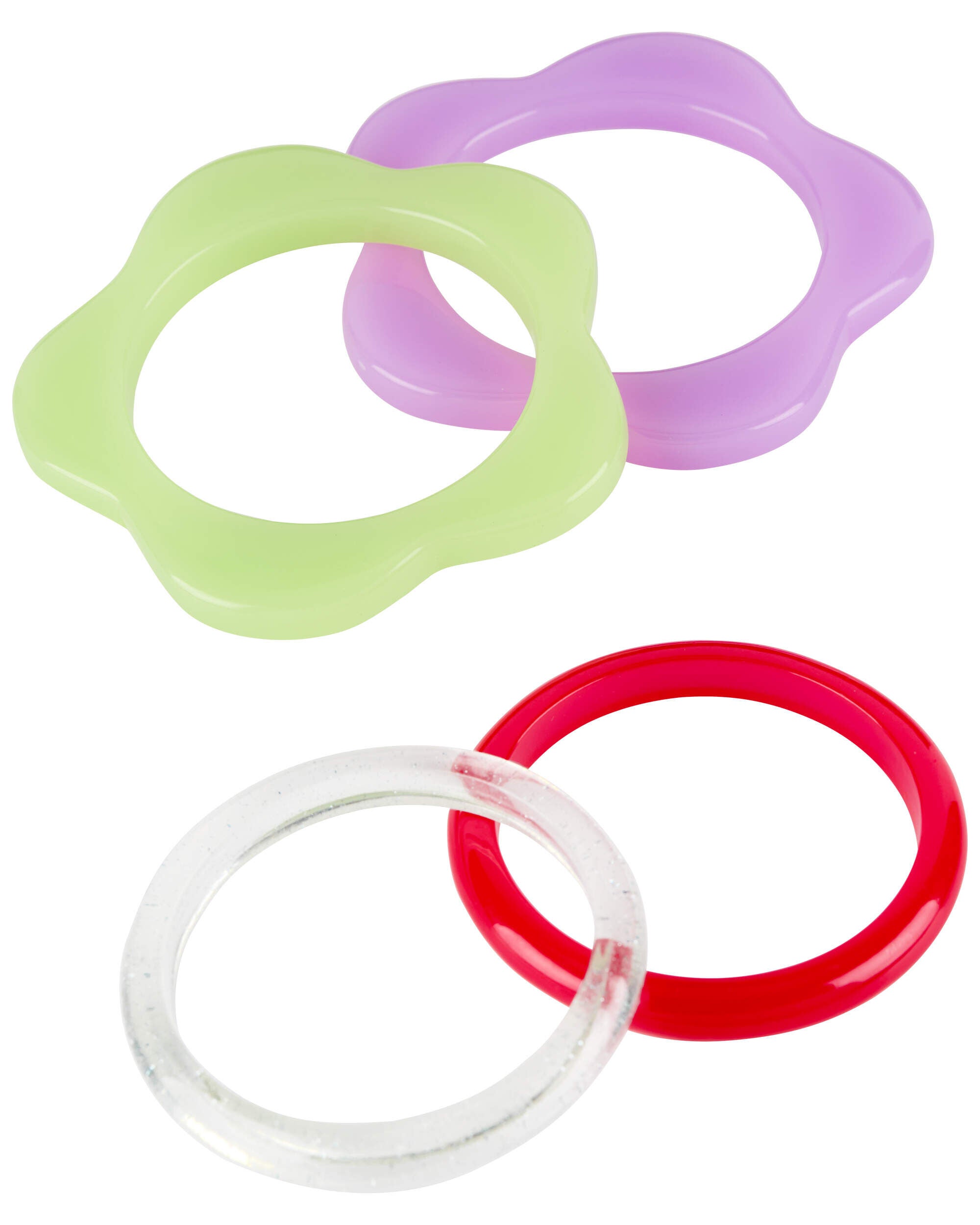 Carter s 4 Pack Bangle Bracelets OSZ Multi