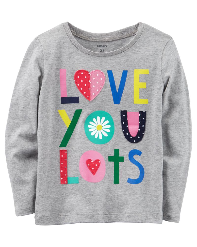 Love You Lots Jersey Tee Carters Com