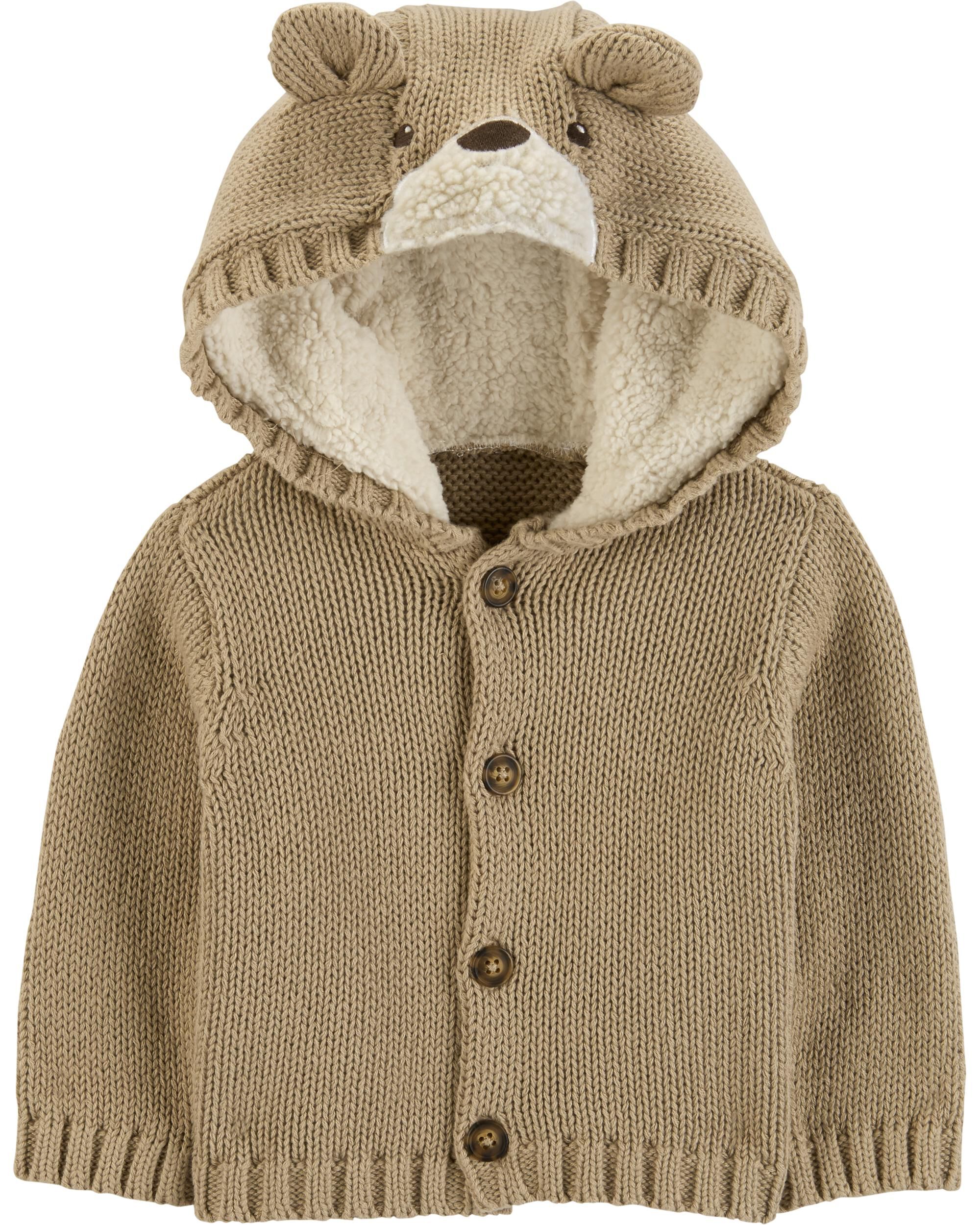 baby bear cardigan