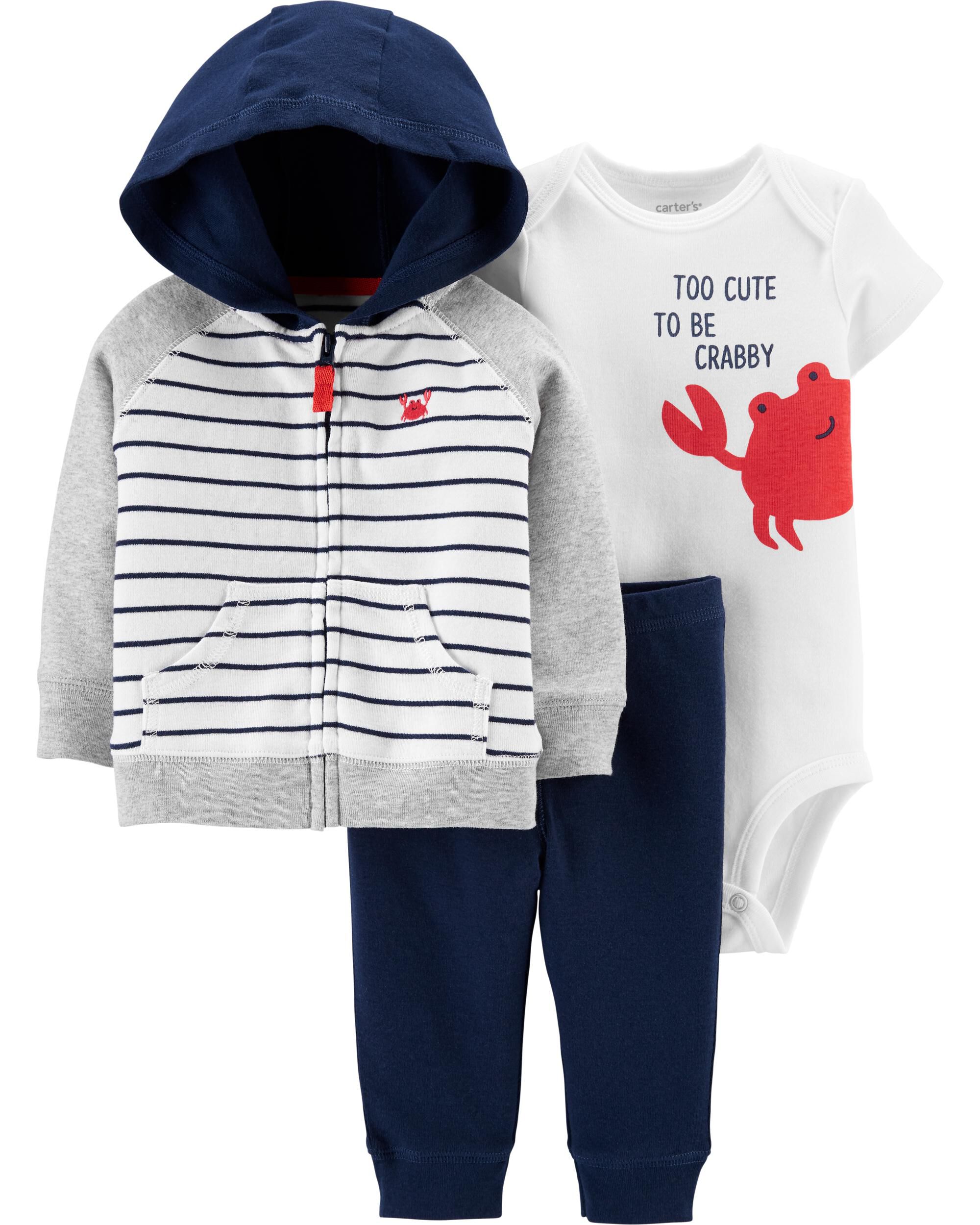 89 NEW CARTERS Infant Baby GIRL Size 6 MONTHS 6M Dress Set White Octopus Sea