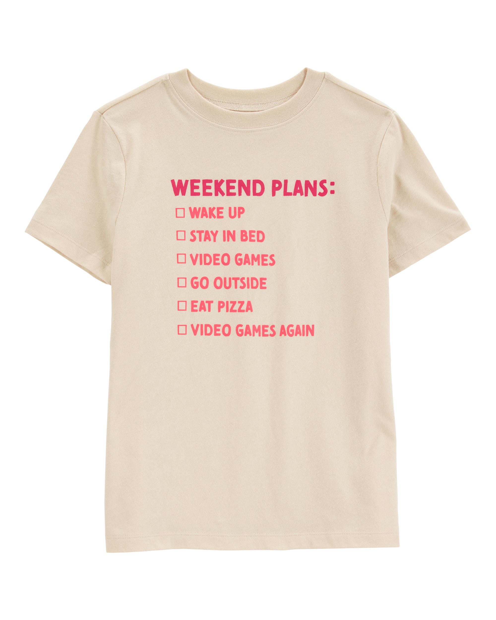 Boys Weekend Plans Short-Sleeve Graphic Tee