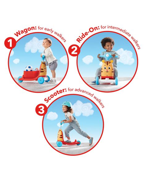  Product image 3 of Daniel Tiger 3-in-1 Ride-On Toy