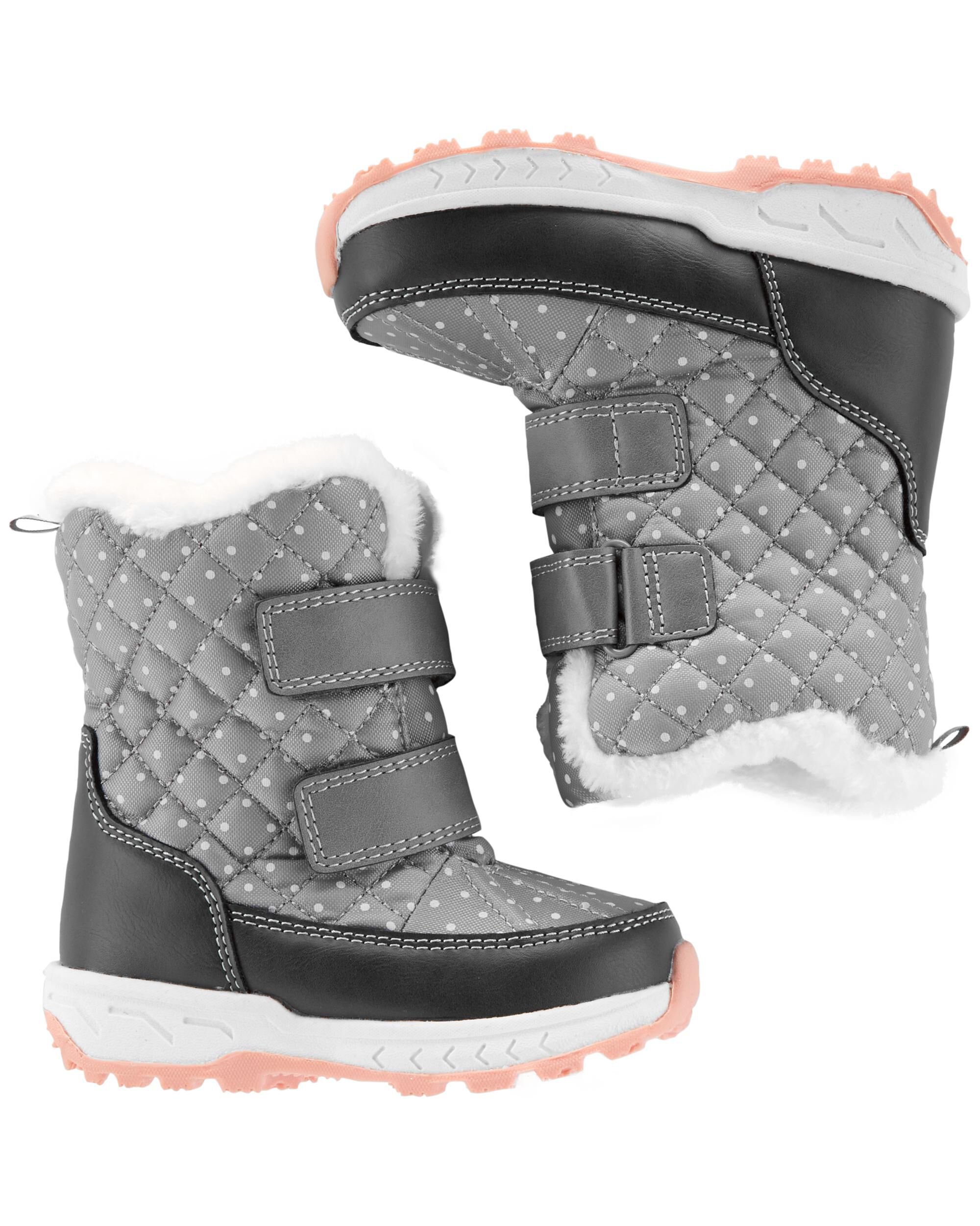 Carter's Polka Dot Snow Boots | carters.com