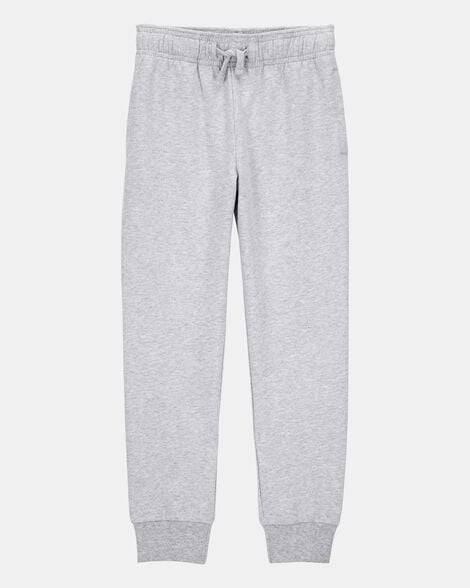 boys pull-on drawstring joggers - grey
