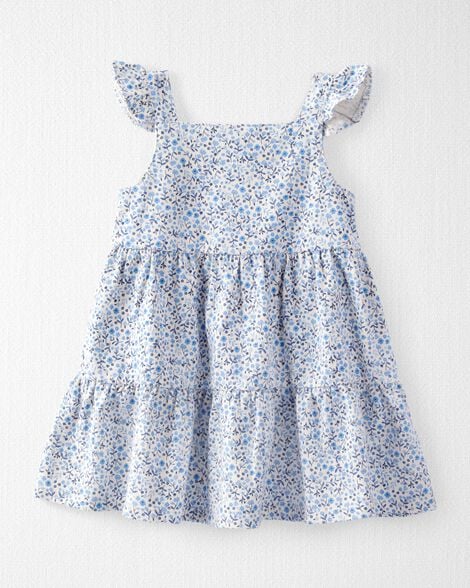 Product image 1 of Baby Organic Cotton Dress in Meadow Bloom Print