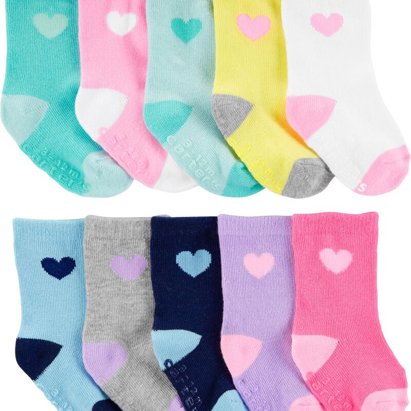 Multi Baby 10Pack Crew Socks