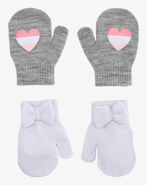 Product image 1 of Toddler 2-Pack Gripper Mittens