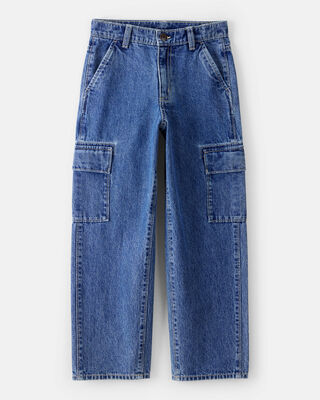 Product image 1 of Boys Cargo Jeans - Blue