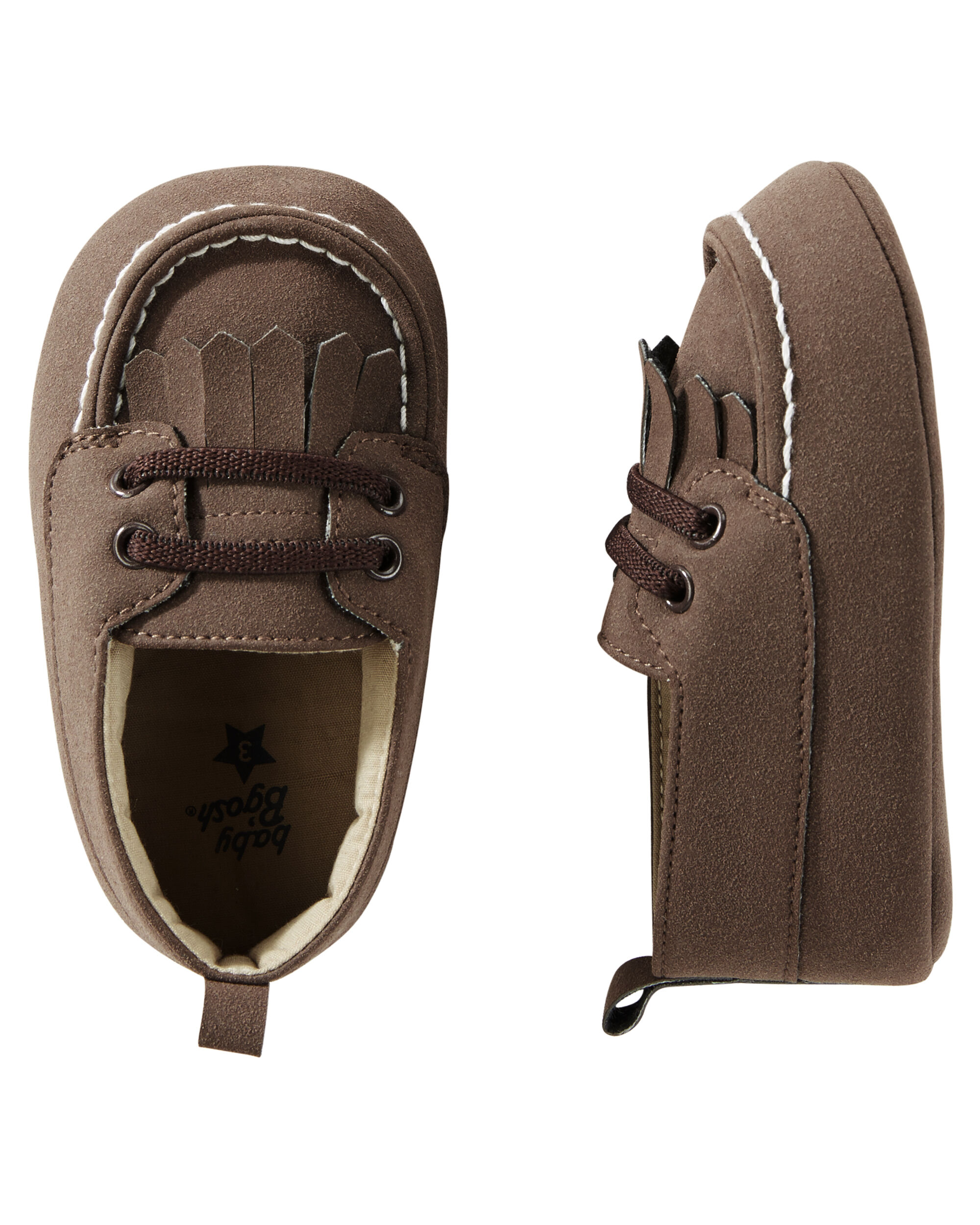 carter's moccasin crib shoes