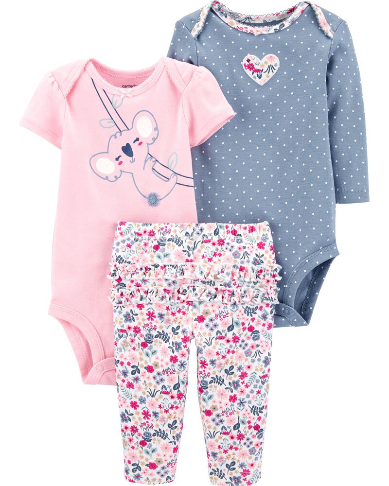 3 Piece Koala Little Character Set Carters Com