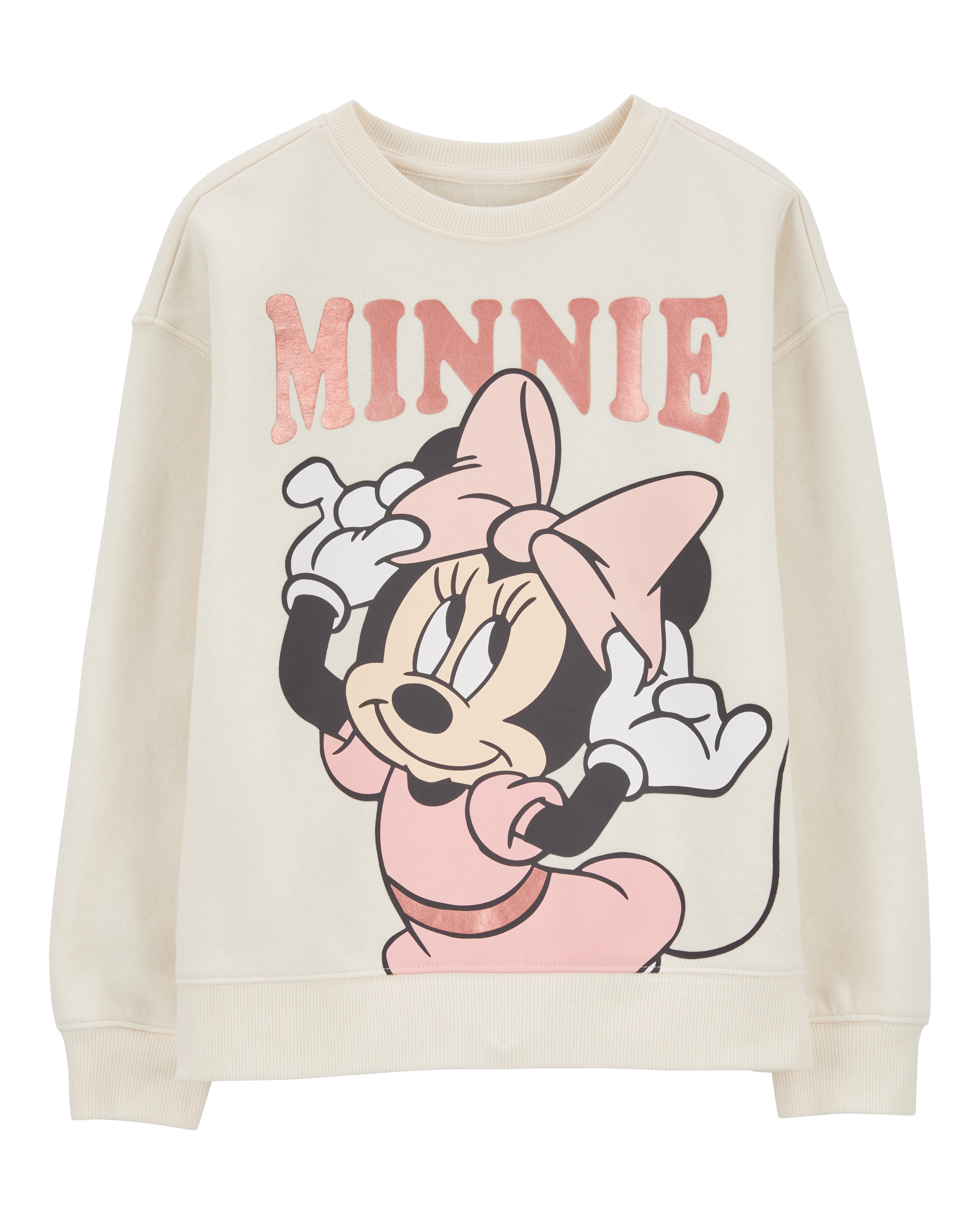 Kid Minnie Mouse Pullover Sweatshirt
