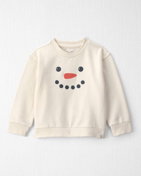 Toddler Fleece Pullover Sweatshirt Made with Organic Cotton