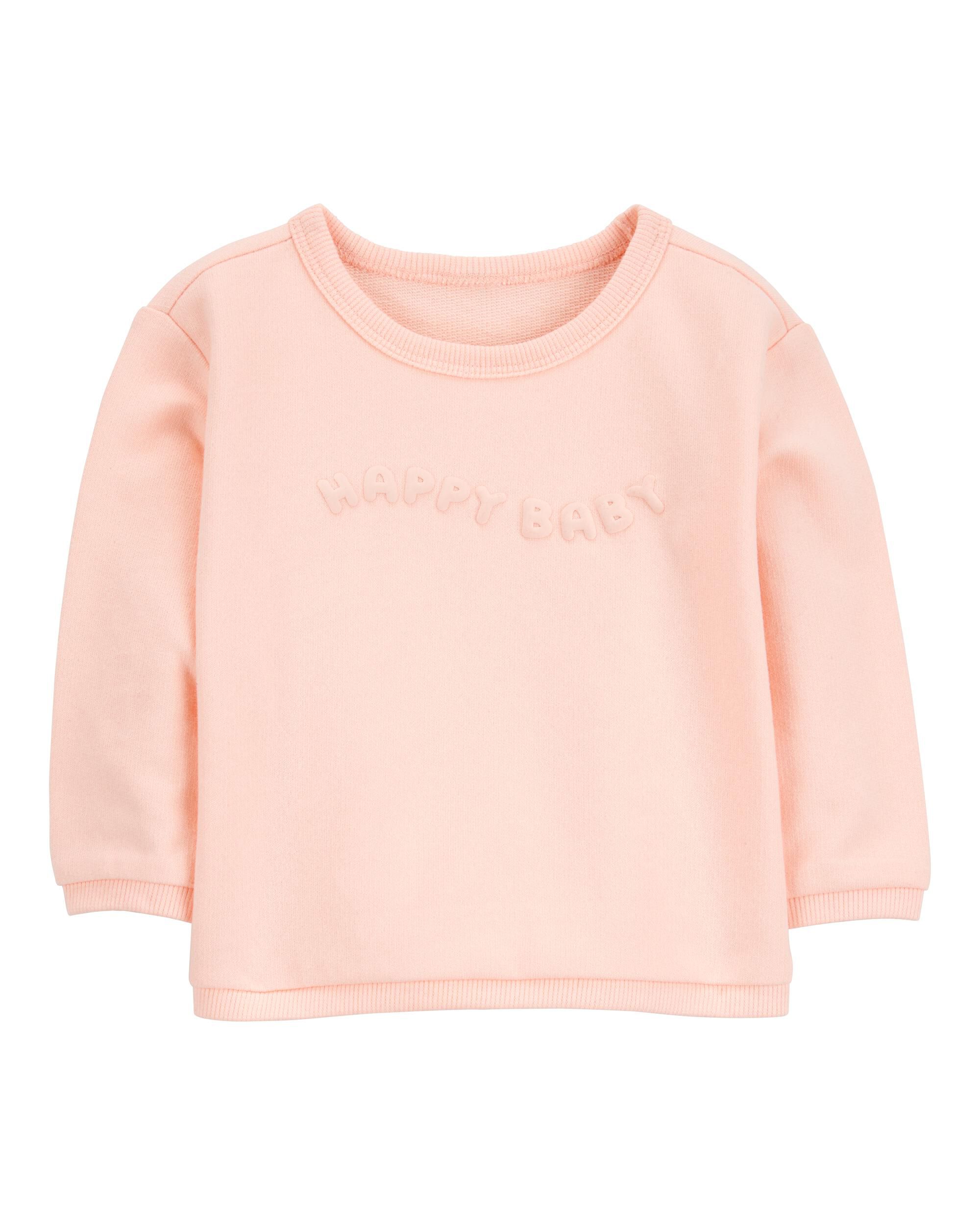 Baby 3-Piece French Terry Mix-and-Match Outfit Set - Pink