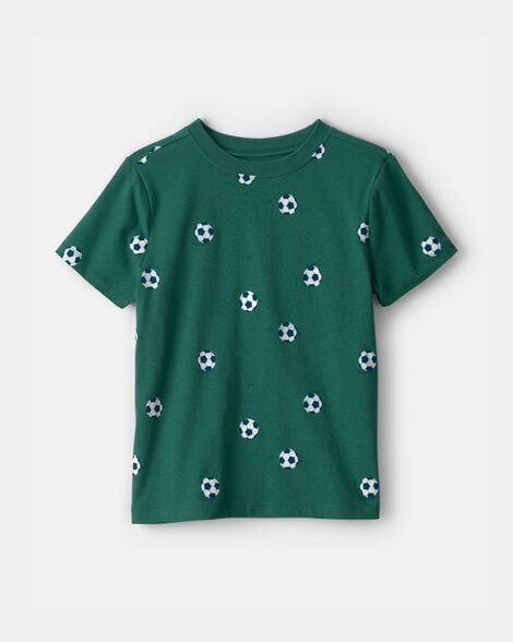 kid soccer t-shirt - green