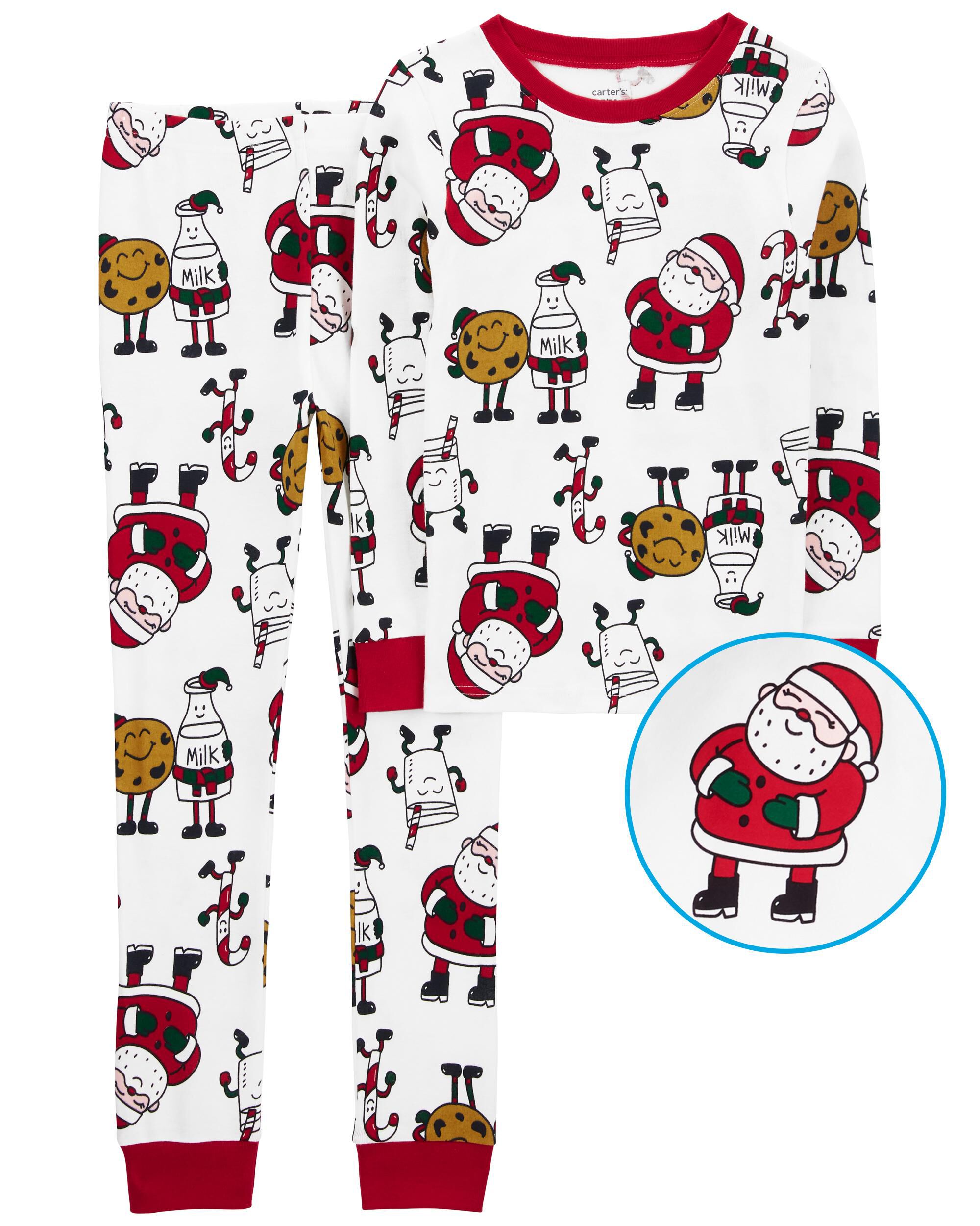 Carter's milk and cookies pajamas hot sale