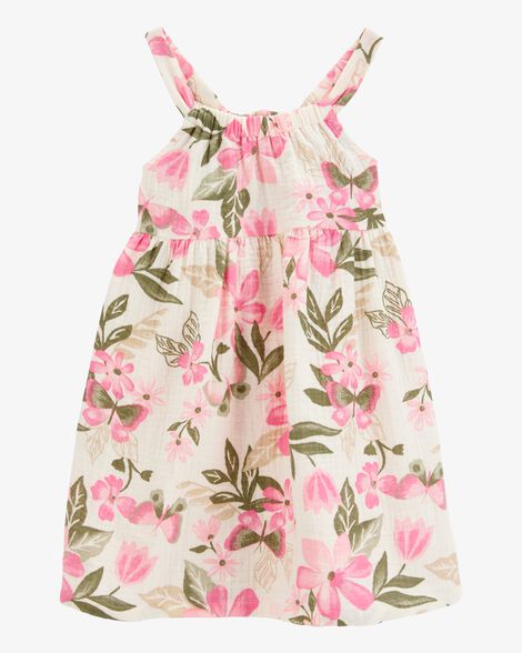  Product image 1 of Toddler Floral Sleeveless Dress - Floral
