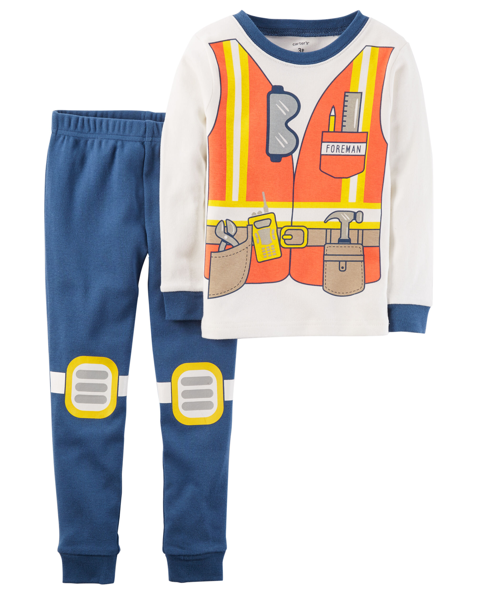 Construction pjs for toddlers clearance