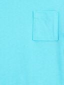 Blue - Kid Solid Short-Sleeve Tee - Blue, Selected