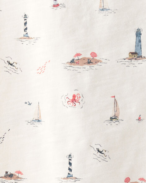  Product image 3 of Kid 2-Pack Organic Cotton Coastal Knit Tees