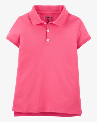 Product image 1 of Kid Pique Cotton Uniform Polo