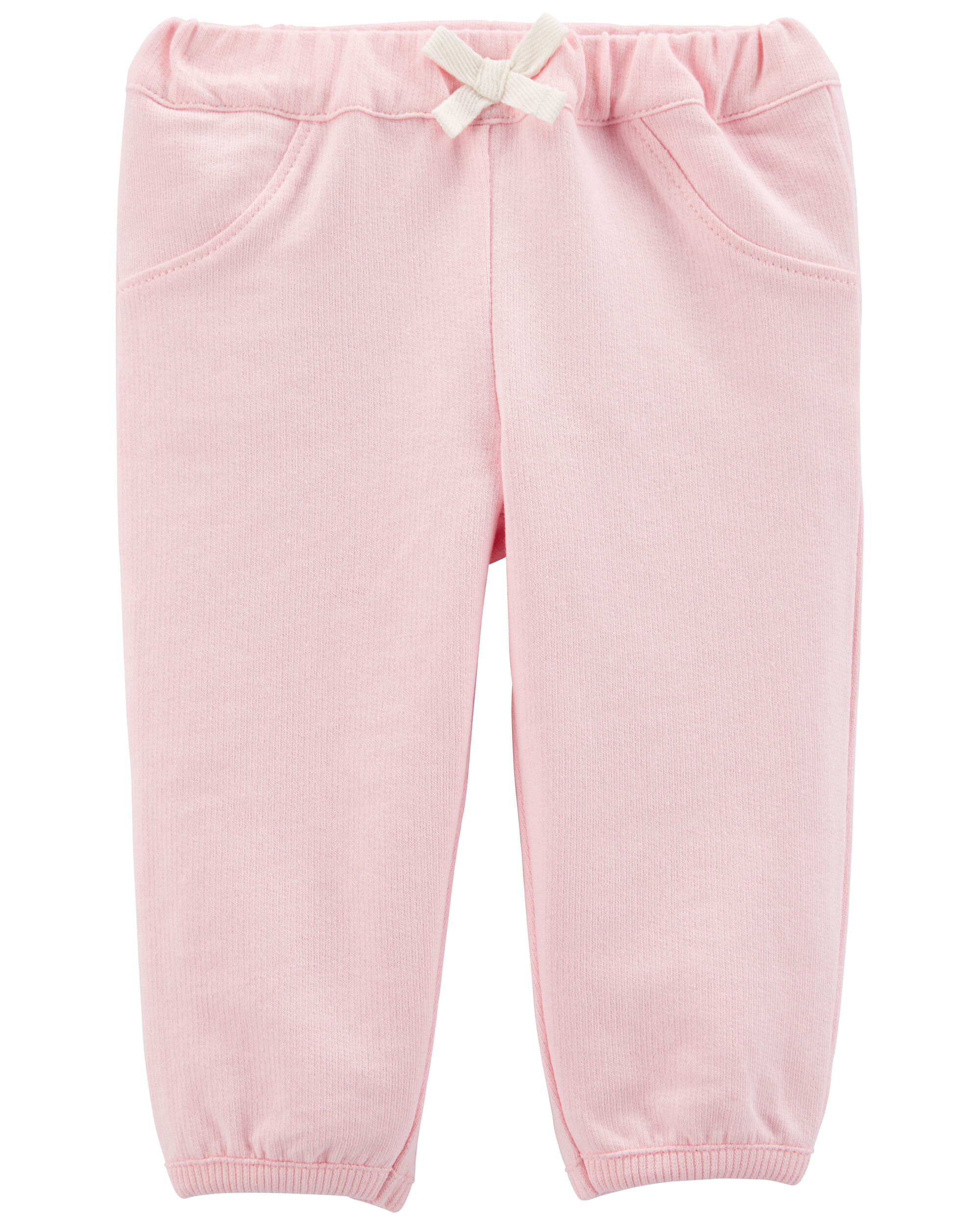Pink pull on pants clearance