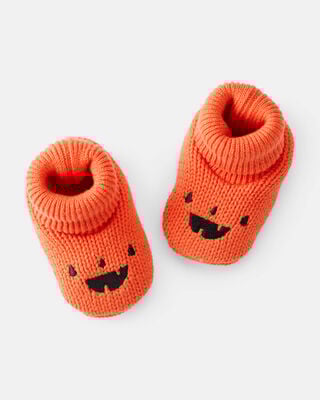 Baby Halloween 2-Way Zip Cotton Sleep & Play Pajamas - Ivory