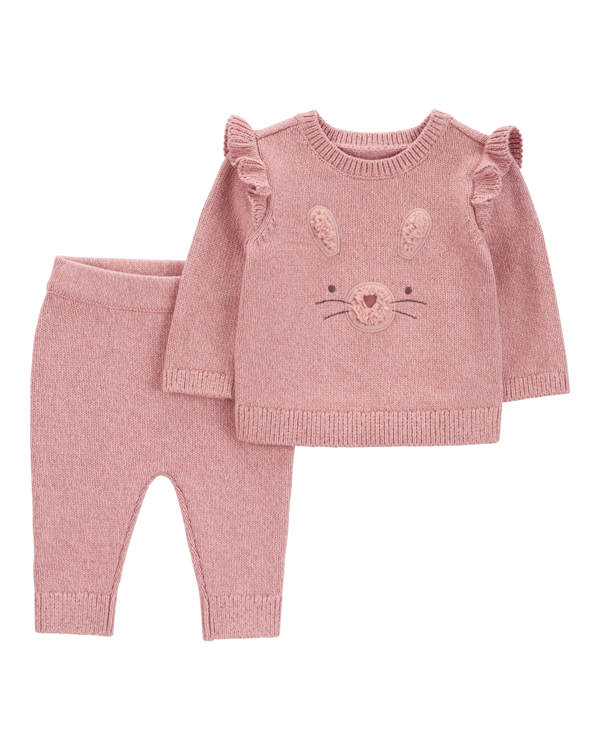 Bodysuit Carters Bunny Outfit Baby 2-Piece Bunny Pullover Jogger
